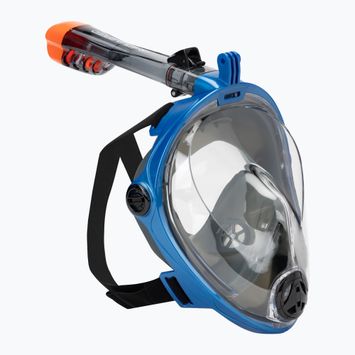 Viso veido kaukė nardymui AQUA-SPEED Spectra 2.0 juoda/mėlyna
