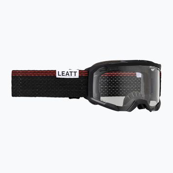 Dviračių akiniai Leatt Velocity 4.0 MTB X-Flow black/clear