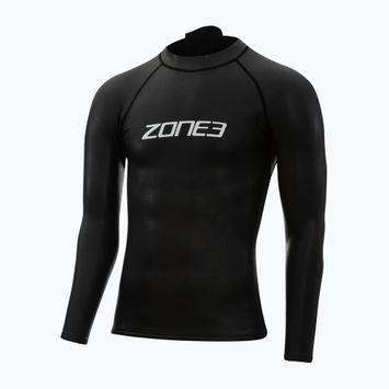 Neopreno apatinis kostiumas ZONE3 Long Sleeve Under Wetsuit Baselayer black/white