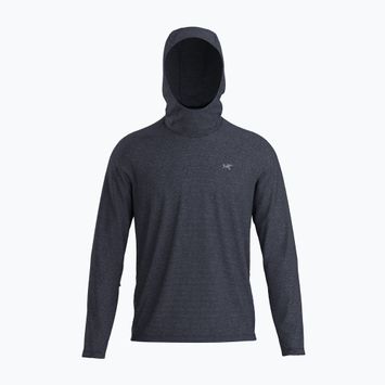 Arc'teryx Cormac Hoody Black Sapphire Heather vyriška striukė ilgomis rankovėmis