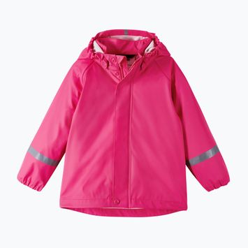 Vaikiška striukė nuo lietaus Reima Lampi candy pink