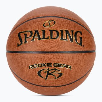 Krepšinio kamuolys Spalding Rookie Gear Leather pomarańczowy dydis 5