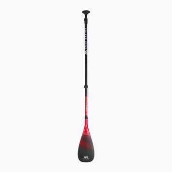 Aqua Marina CARBON PRO 3 dalių SUP irklas juodai raudonas B0303015
