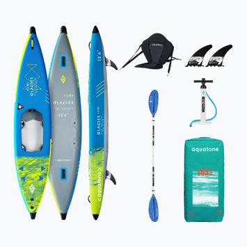 Vienvietė pripučiama baidarė Aquatone Glacier 12'6"