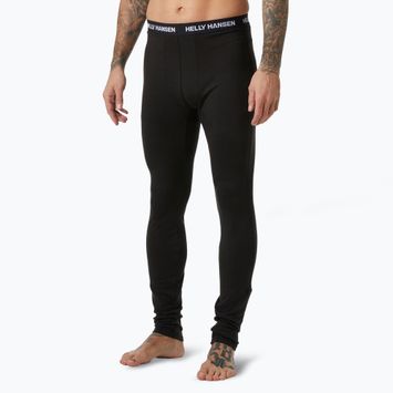 Vyriškos termoaktyvios kelnės Helly Hansen Lifa Merino Midweight black