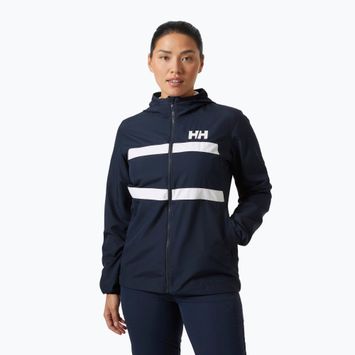 Moteriška buriavimo striukė Helly Hansen Salt Stripe Windbreaker navy