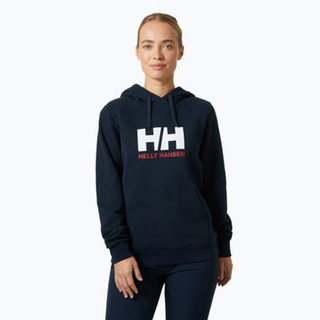 Moteriškas džemperis Helly Hansen HH Logo Hoodie 2.0 navy