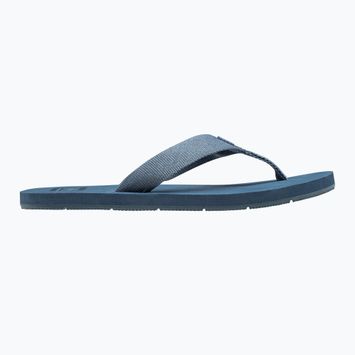 Moteriškos šlepetės per pirštą Helly Hansen Logo Sandals 2 washed navy