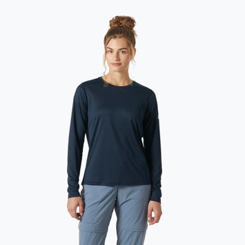 Moteriški marškinėliai ilgomis rankovėmis Helly Hansen HH Tech Crew 2.0 LS navy