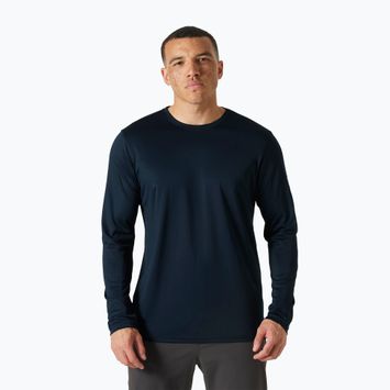 Vyriški marškinėliai ilgomis rankovėmis Helly Hansen HH Tech Crew 2.0 LS navy