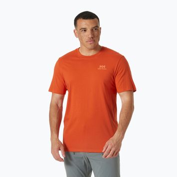 Vyriški marškinėliai Helly Hansen Nord Graphic patrol orange