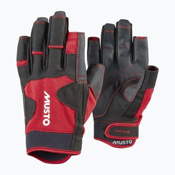 Buriavimo pirštinės Musto Performance Short Finger 2.0 true red