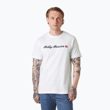 Vyriški marškinėliai Helly Hansen Core Graphic T 2.0 white