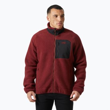 Vyriškas džemperis Helly Hansen Panorama Pile Block mars red