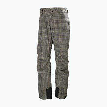Vyriškos slidinėjimo kelnės Helly Hansen Legendary Insulated pebble broxburn plaid aop