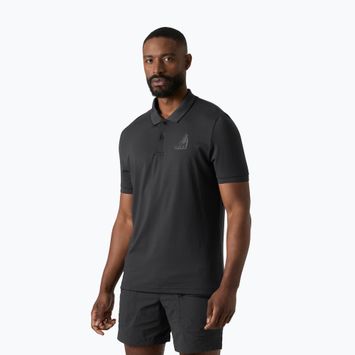 Vyriški polo marškinėliai Helly Hansen Hp Figari Polo ebony