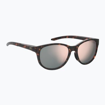 Moteriški akiniai nuo saulės Under Armour 0014/G/S S3 havana/rose gold multilayer