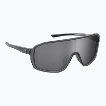 Vyriški akiniai nuo saulės Under Armour Gameday/G S3 crystal grey/silver oleophobic