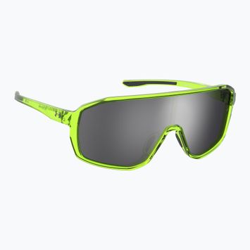 Vaikiški akiniai nuo saulės Under Armour Gameday Jr S3 yellow crystal/silver mirror
