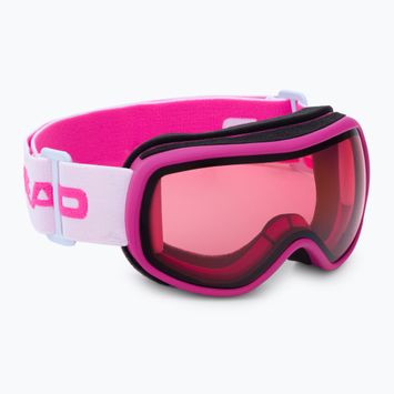 HEAD Ninja raudoni/rožiniai vaikiški slidinėjimo akiniai 395430
