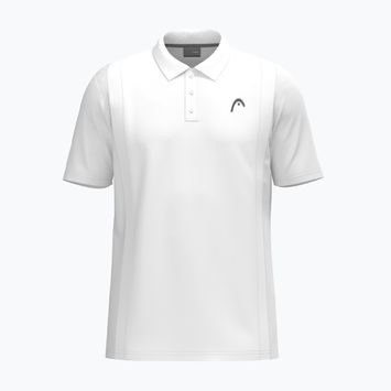 Vyriški teniso polo marškinėliai HEAD Club 25 Tech Polo white