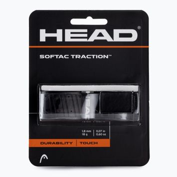 HEAD Softac Traction teniso raketės apvyniojimas juodas 285029