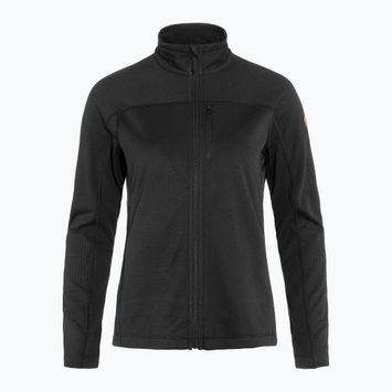 Fjällräven moteriškas Abisko Lite Fleece džemperis juodas F87142