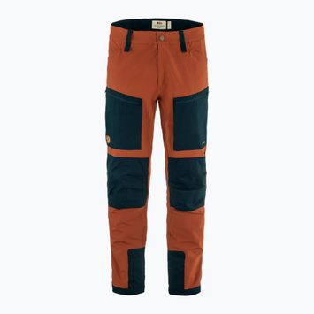Vyriškos žygio kelnės Fjällräven Keb Agile autumn leaf/ dark navy