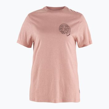 Moteriški marškinėliai Fjällräven Hemp Blend Out Here chalk rose