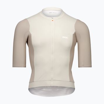 Vyriški dviračių marškinėliai POC Cadence Jersey okenite off-white