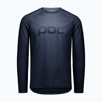 Vyriški dviračių marškinėliai ilgomis rankovėmis POC Reform Enduro Jersey apatite navy