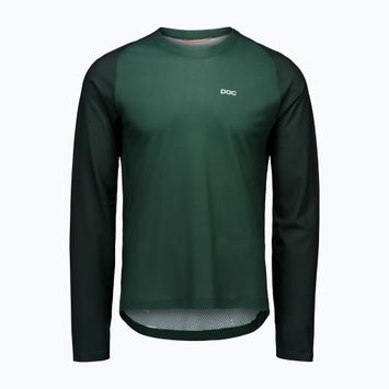 Vyriški dviračių marškinėliai ilgomis rankovėmis POC Motion Air Jersey pargasite green
