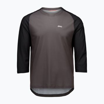 Vyriški dviračių marškinėliai POC Motion Air Jersey 3/4 sylvanite grey