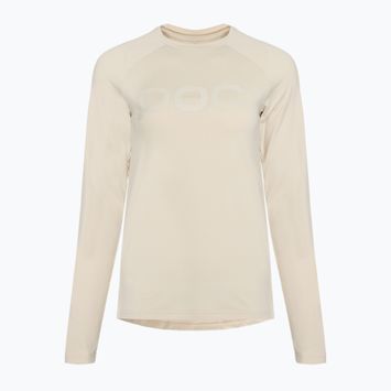 Moteriški dviračių marškinėliai ilgomis rankovėmis POC Reform Enduro Jersey okenite off-white
