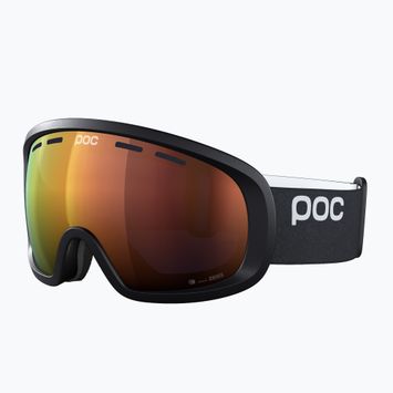 POC Fovea Mid uranium black/partly sunny orange slidinėjimo akiniai
