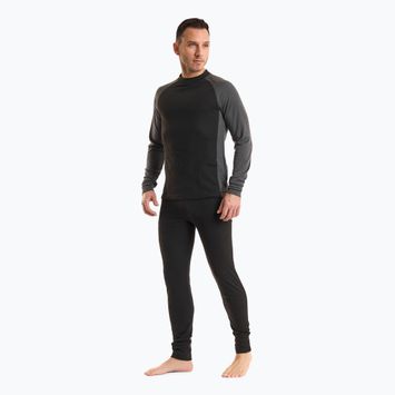 Vyriški terminiai apatiniai drabužiai Pinewood Finnveden Base Layer black/dark grey