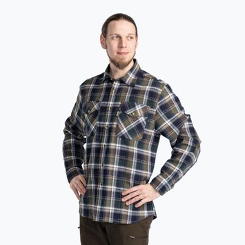 Vyriški marškiniai Pinewood Härjedalen green/navy