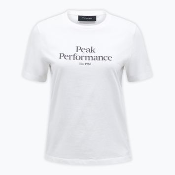 Moteriški marškinėliai Peak Performance Original Tee off white