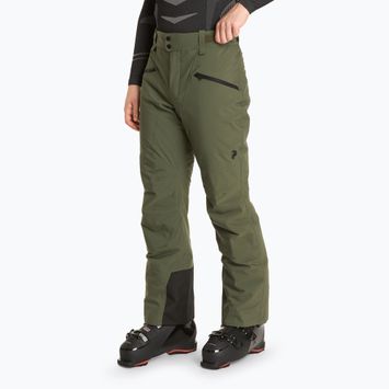 Vyriškos slidinėjimo kelnės Peak Performance Navtech pine needle