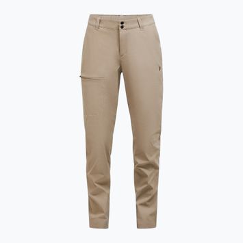 Moteriškos žygio kelnės Peak Performance Iconiq avid beige