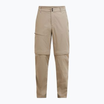 Vyriškos žygio kelnės Peak Performance Iconiq Zip avid beige