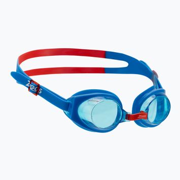 Zoggs Ripper mėlyni/raudoni/mėlyni vaikiški plaukimo akiniai 461323
