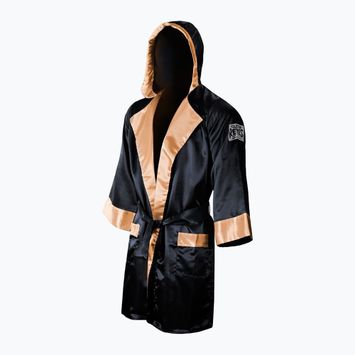 Bokso chalatas Cleto Reyes Satin Boxing Hoodie black/gold