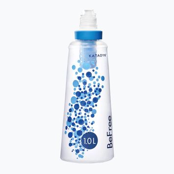 Kelioninis butelis su filtru Katadyn BeFree Filter 1 l transparent