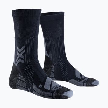 Žygio kojinės X-Socks Hike Expert Silver Crew black/charcoal