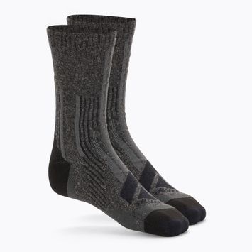 Žygio kojinės X-Socks Hike Perform Merino Crew black/charcoal