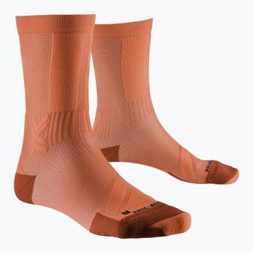 Kojinės X-Socks Gravel Discover Crew sunset orange