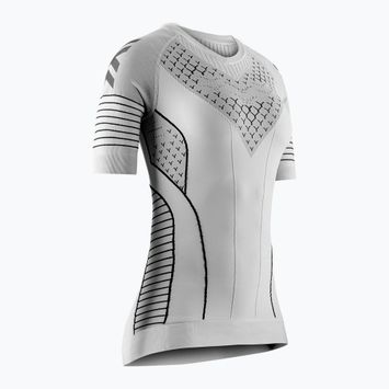Moteriški bėgimo marškinėliai X-Bionic Twyce Race SS arctic white/pearl grey