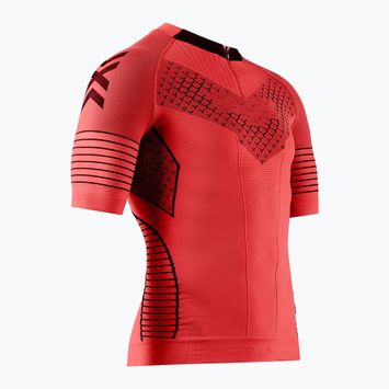 Vyriški bėgimo marškinėliai X-Bionic Twyce Race SS red/black
