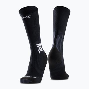 Kojinės X-Socks Run Perform Warm Crew x black/light grey